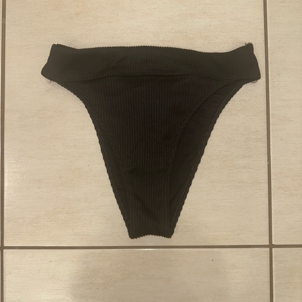 Holister high waisted black swim suit